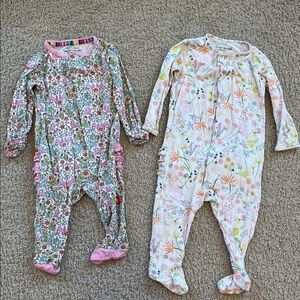 Magnetic me baby girls sleepers